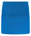 BR502 Waist Pocket Apron Royal Blue colour image
